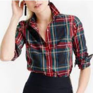 Plaid button down size XL